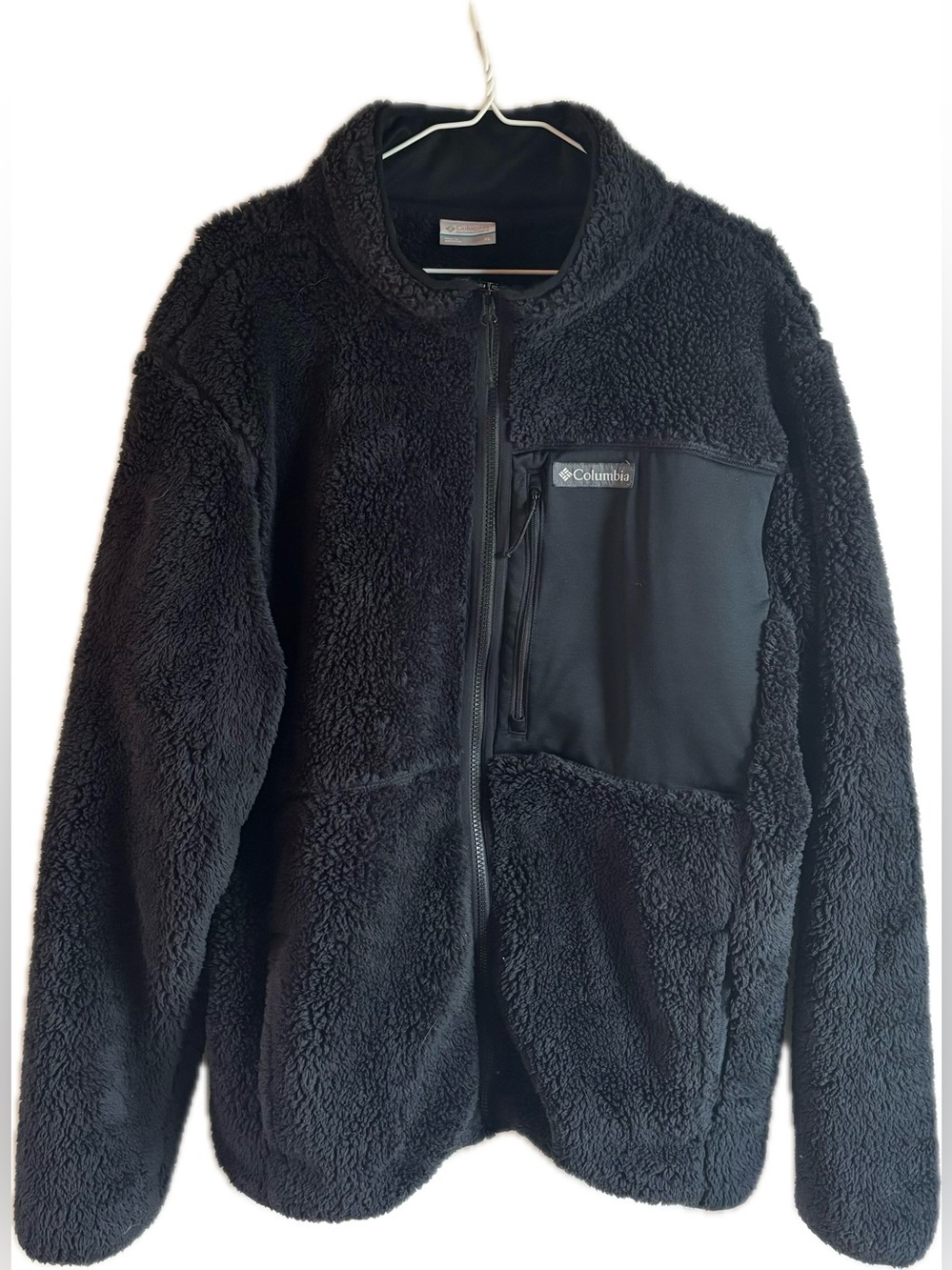 Columbia Black Sherpa Fleece Jacket